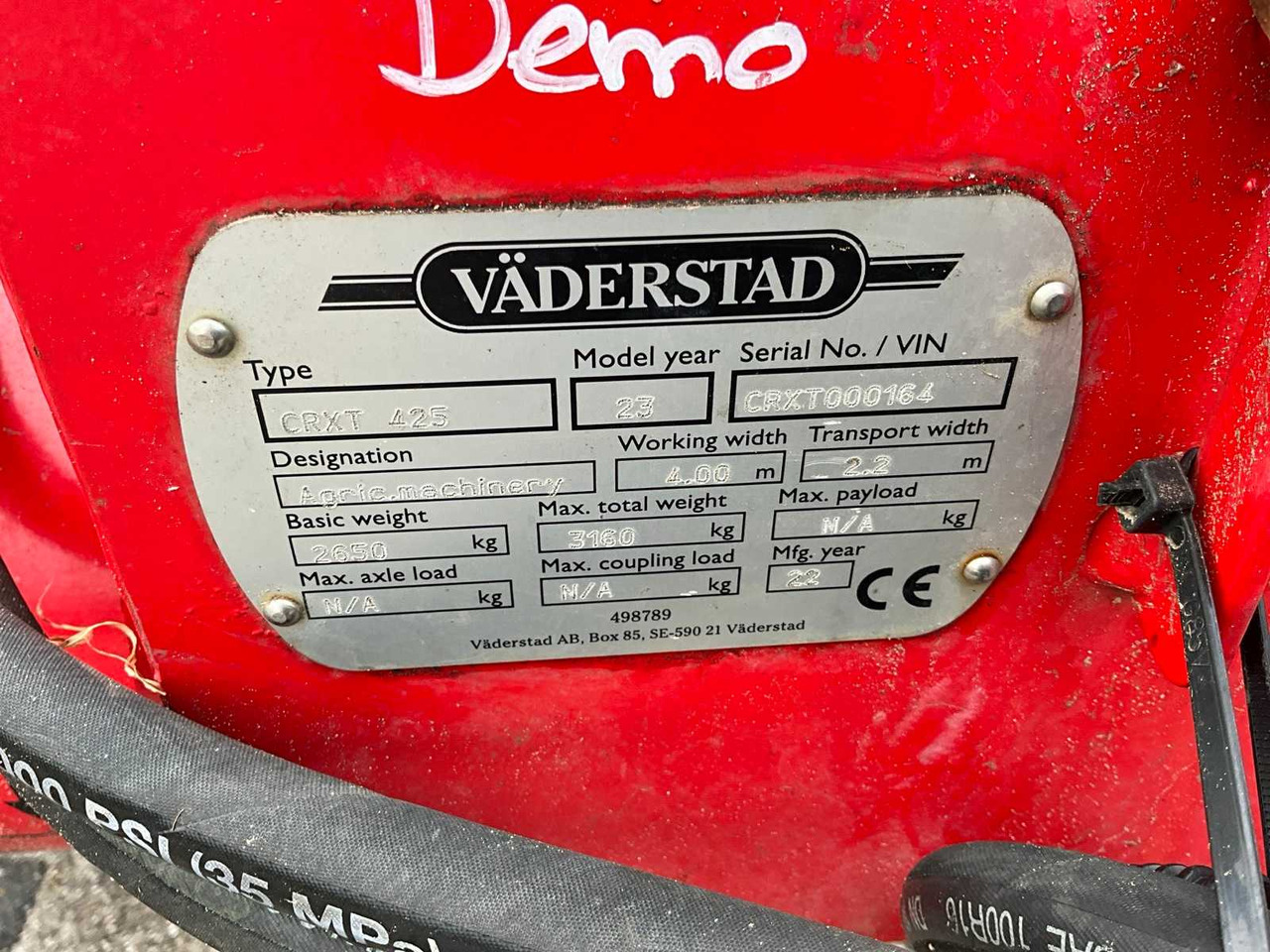 Cover crop Väderstad Carrier CRXT 425