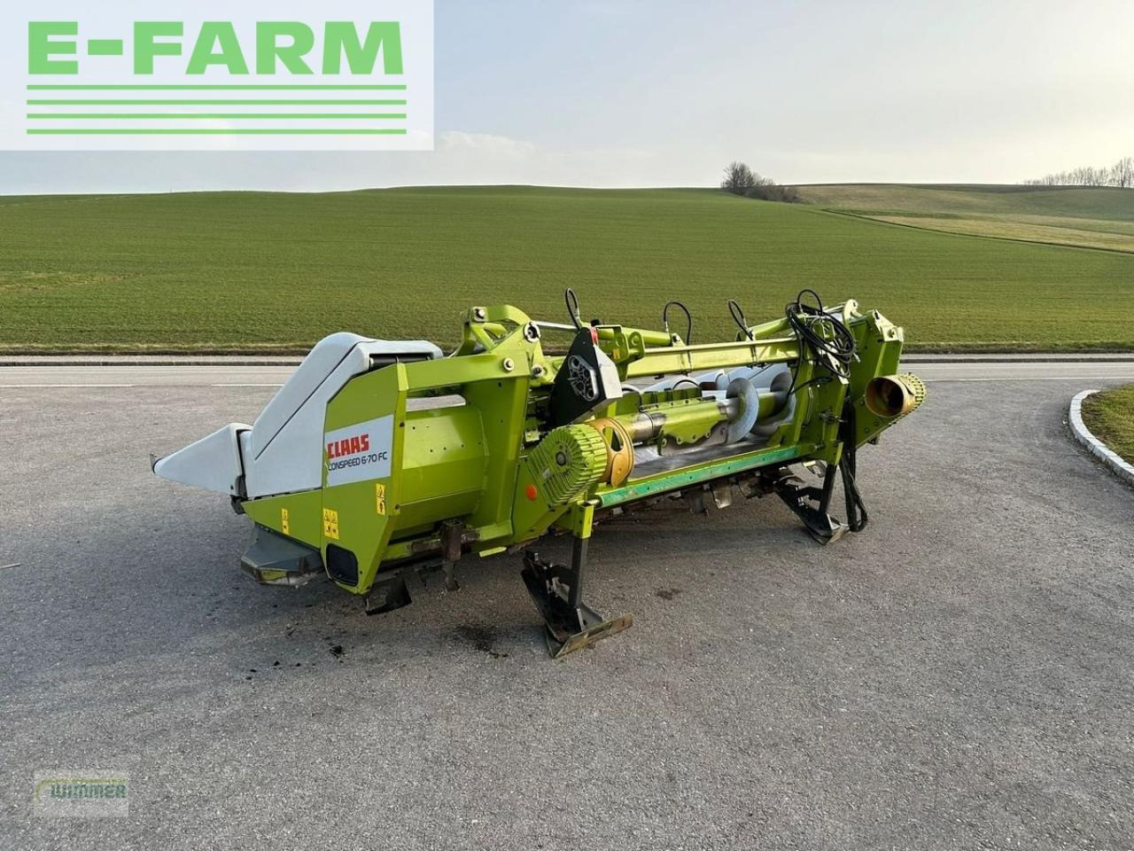 Cueilleur de maïs CLAAS conspeed 6-70 fc