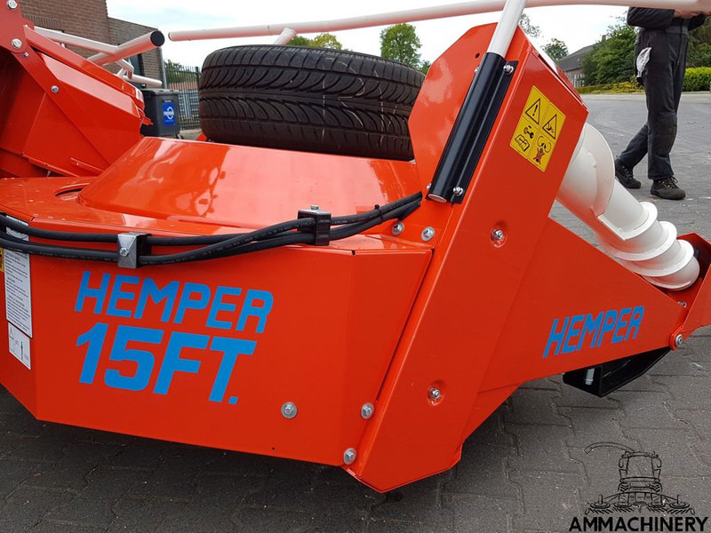 Cueilleur de maïs Hemp harvest header 4.5 meter