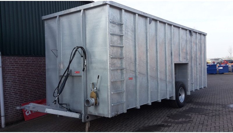 Distributeur d'engrais Gegalvaniseerde mestcontainer