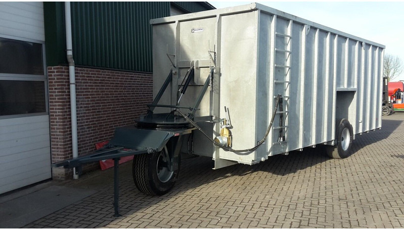 Distributeur d'engrais Mestcontainer met neuswiel