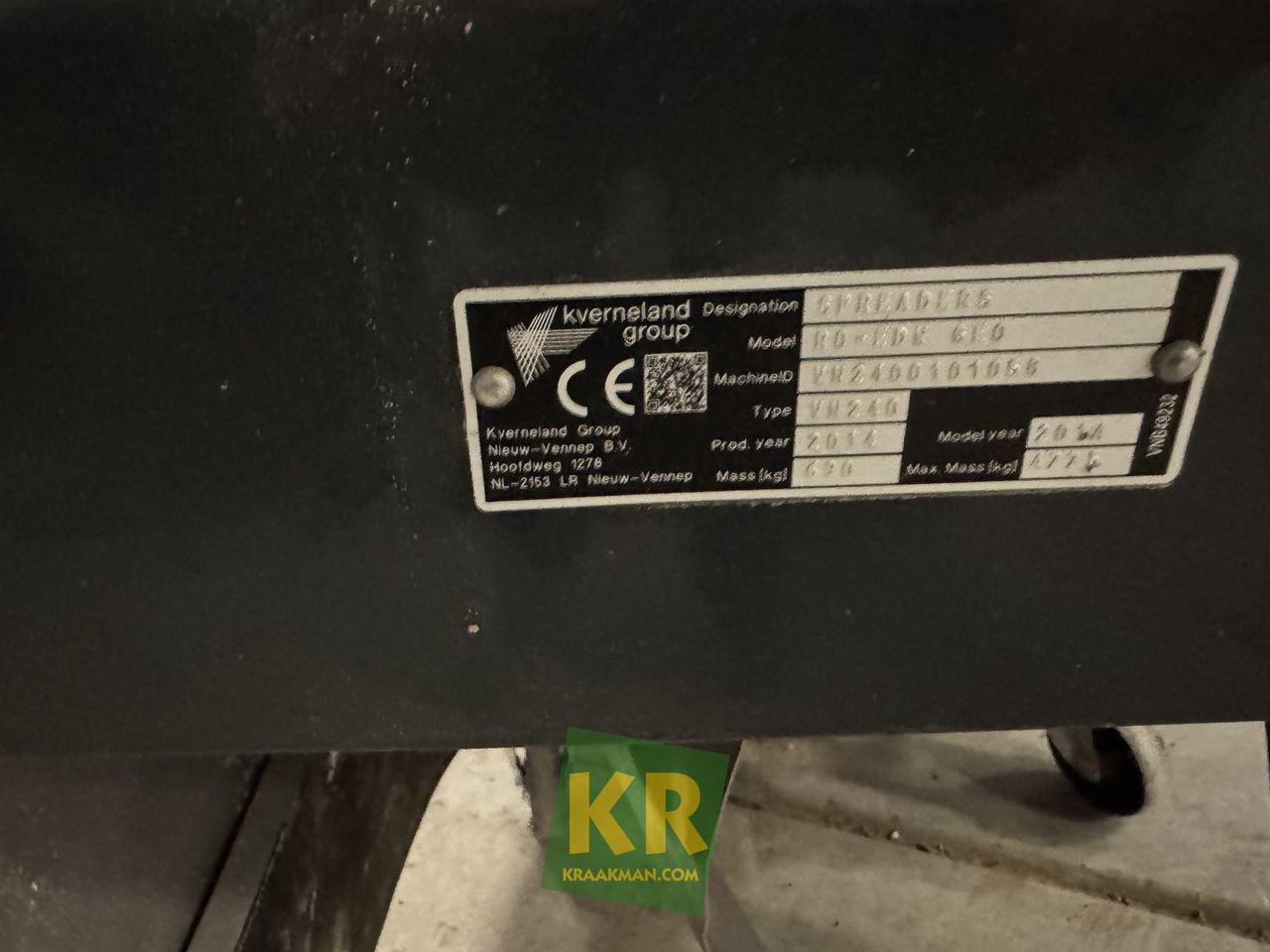 Distributeur d'engrais Vicon RO-EDW strooier