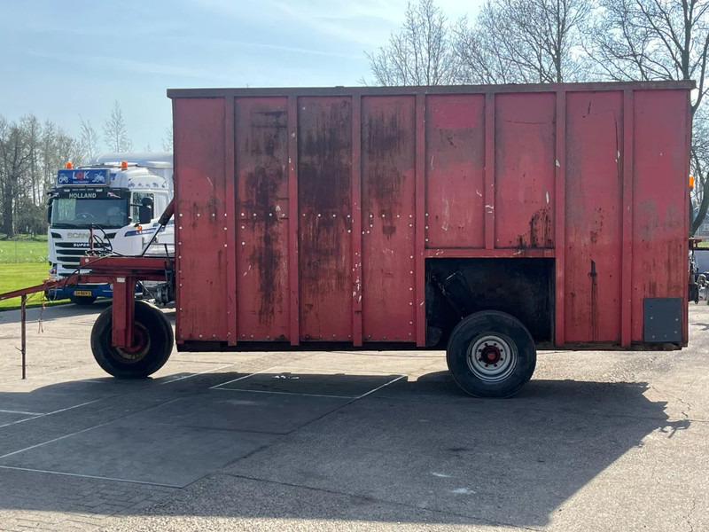 Machine agricole Diversen mestcontainer 45 m3 waterbak mestbak