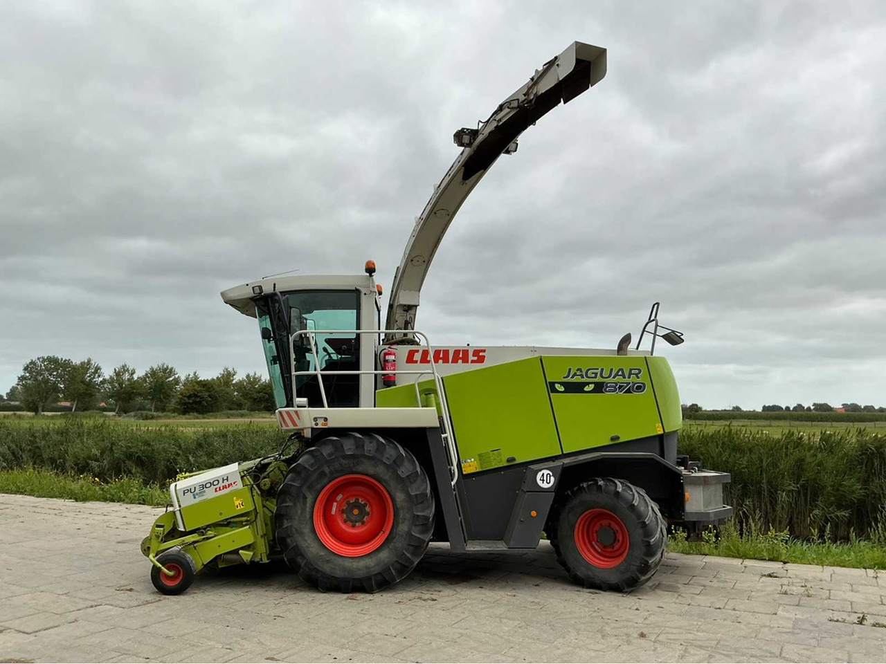 Ensileuse Claas Jaguar 870 Speedstar