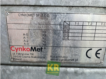 Epandeur à fumier Agromet 5T mest strooier 