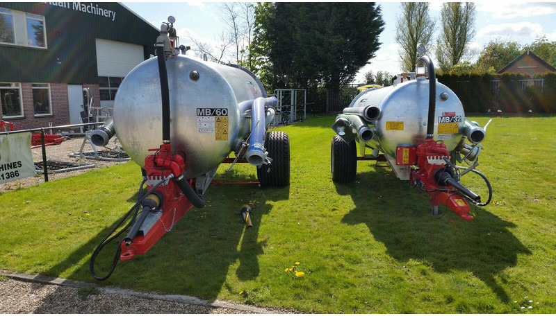 Epandeur à fumier Watertank met haspel