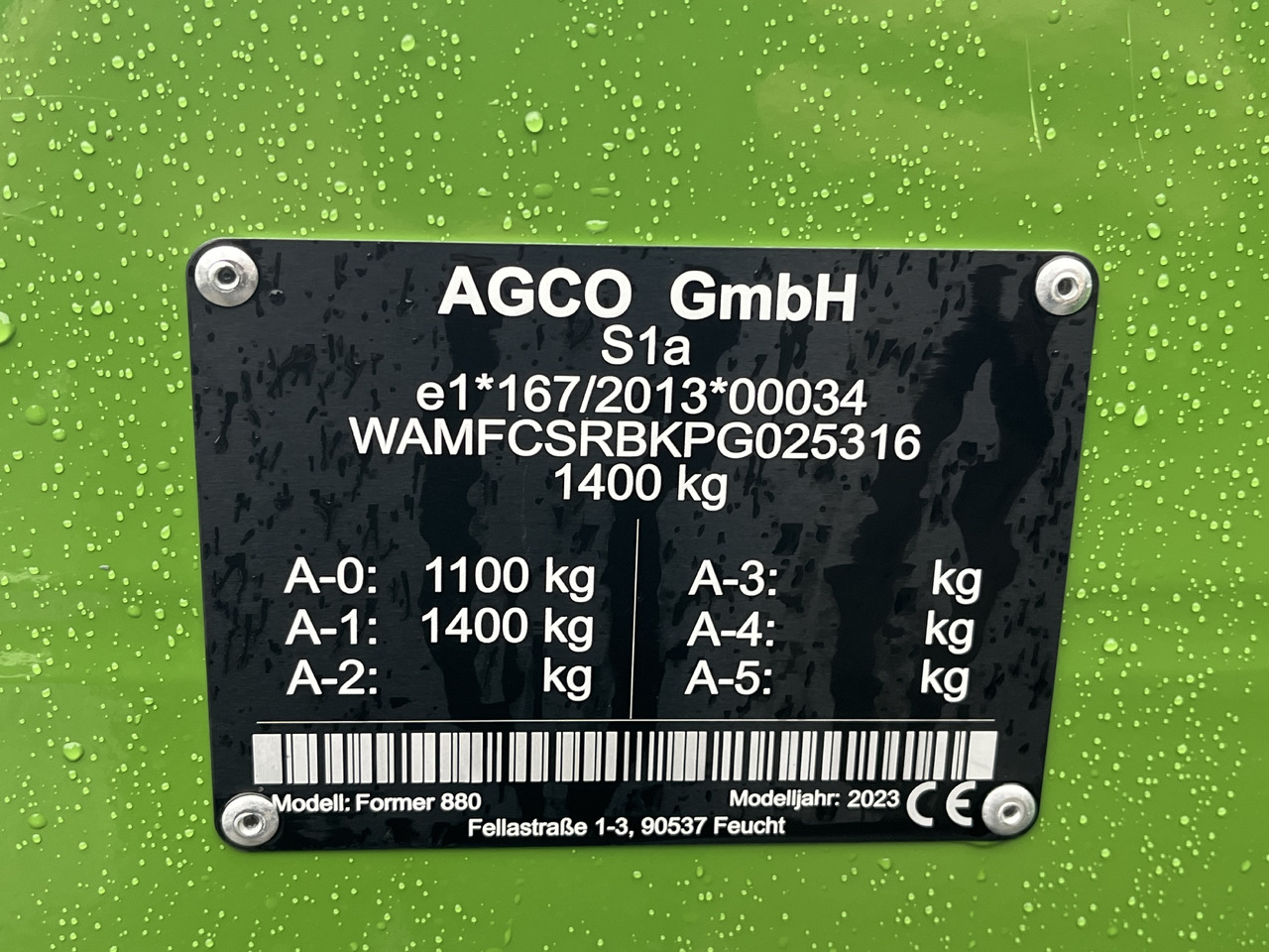 Faneuse Fendt Former 880