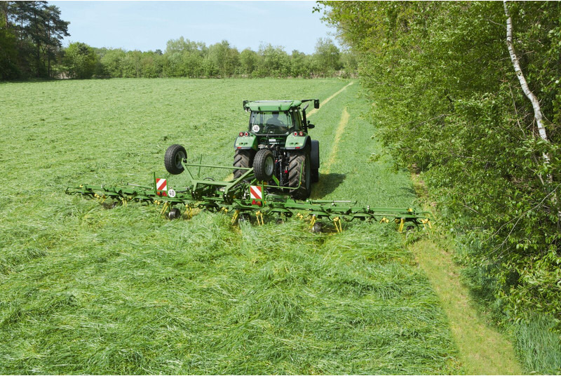 Faneuse Krone getrokken schudders KWT met wielstel