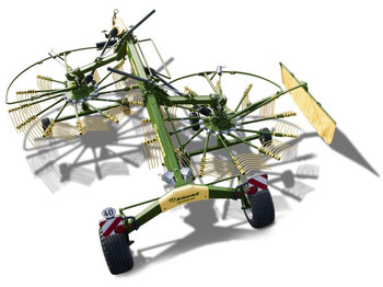 Faneuse Krone vier harkelementen en Zijaflegharken