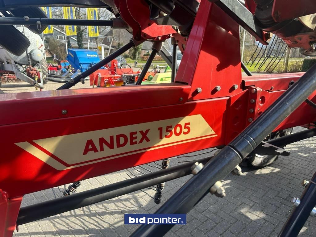 Faneuse Vicon Andex 1505 Proline 4 rotor hark