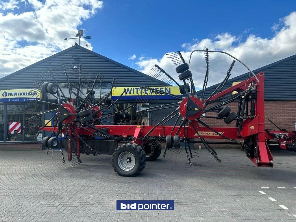 Faneuse Vicon Andex 1505 Proline 4 rotor hark