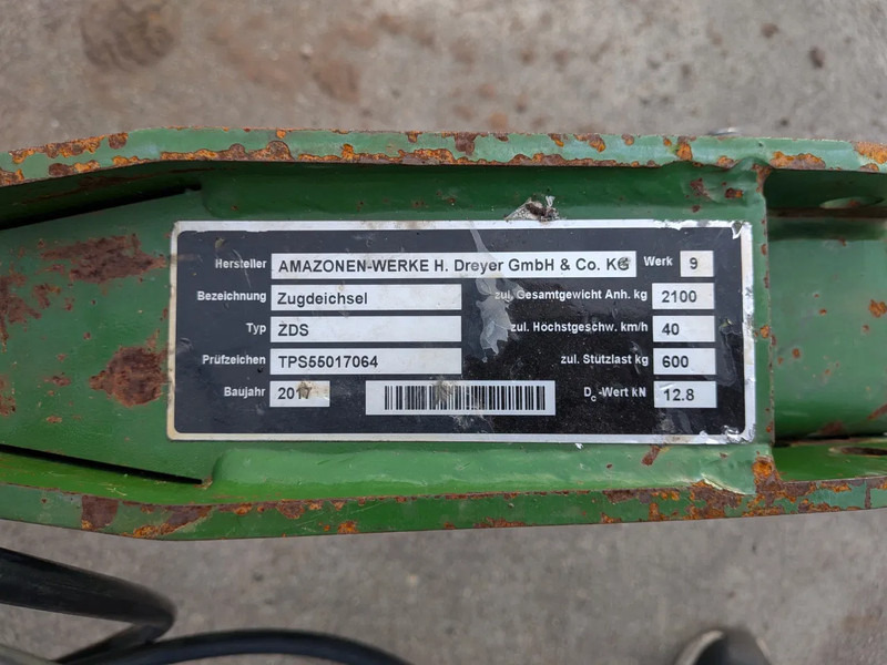 Faucheuse Amazone GHS 1800 Drive