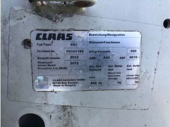 Faucheuse CLAAS Corto 3200 FN