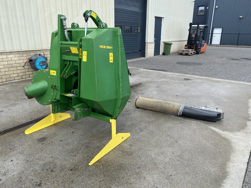 Faucheuse John Deere MCS 580 H, Hoogkieper, Opvangbak + afzuiging