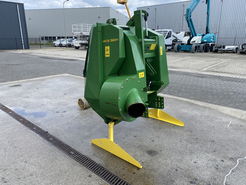 Faucheuse John Deere MCS 580 H, Hoogkieper, Opvangbak + afzuiging