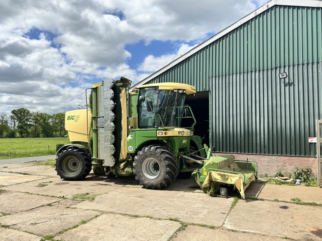 Faucheuse Krone Big M 420 CV