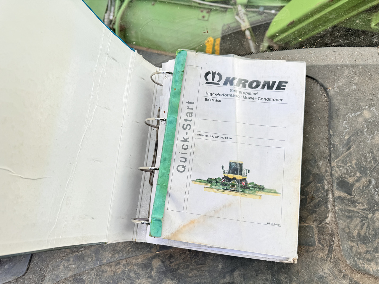 Faucheuse Krone Big M 500 CV