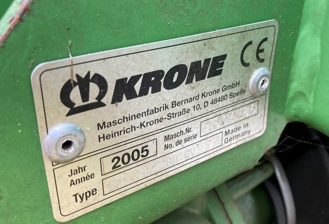 Faucheuse Krone Easycut 280 CV weidebouwmachines