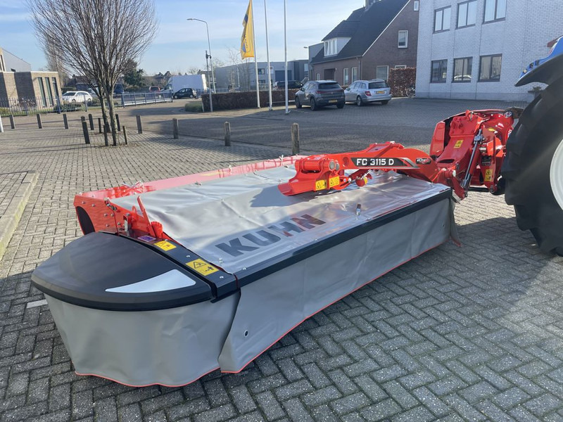 Faucheuse Kuhn FC3115D Schijvenmaaier +kneusinrichting