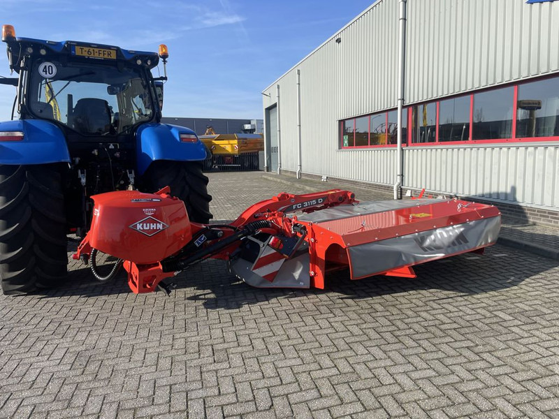 Faucheuse Kuhn FC3115D Schijvenmaaier +kneusinrichting