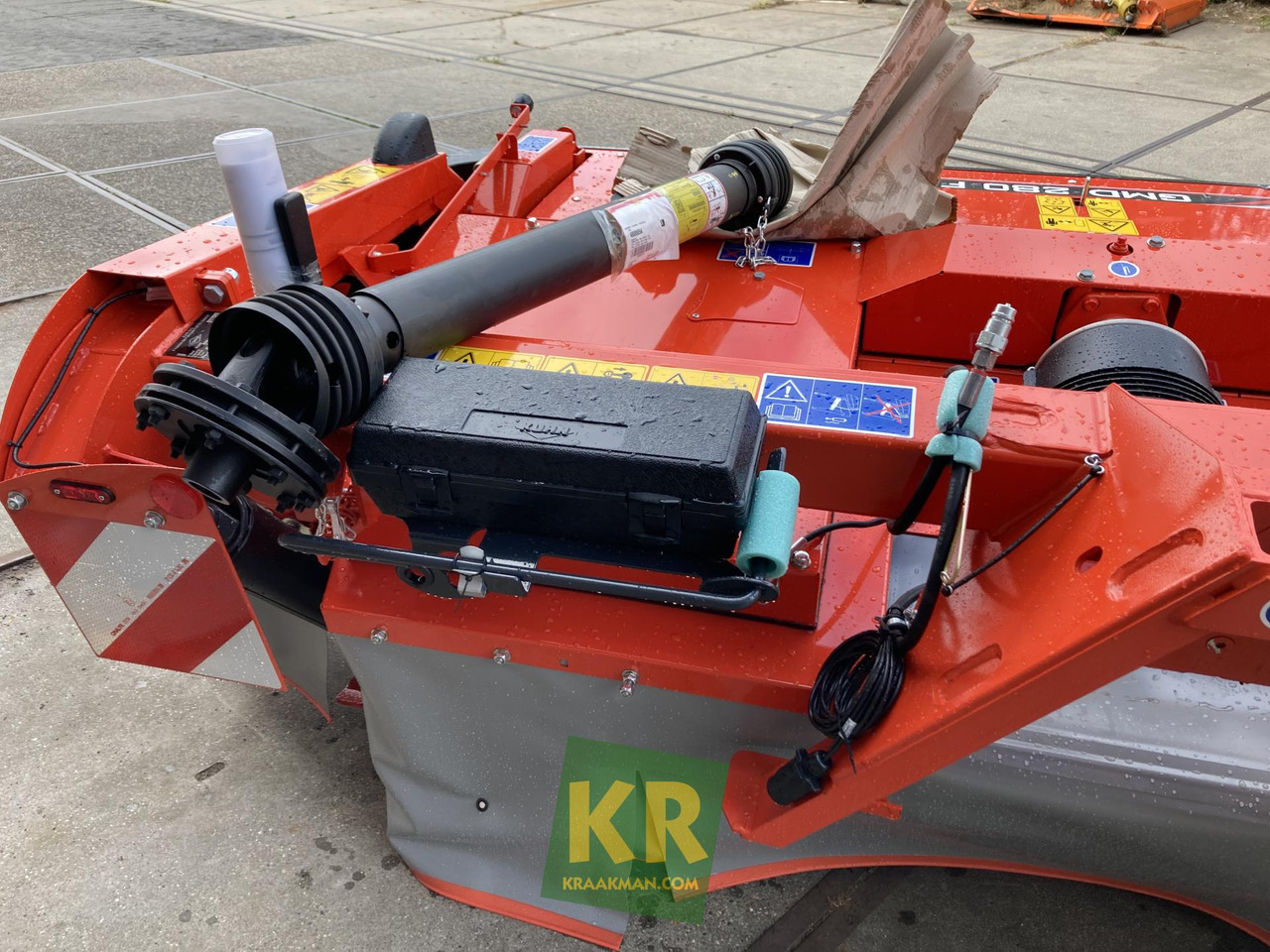 Faucheuse Kuhn GMD 280-FF front schijven maaier