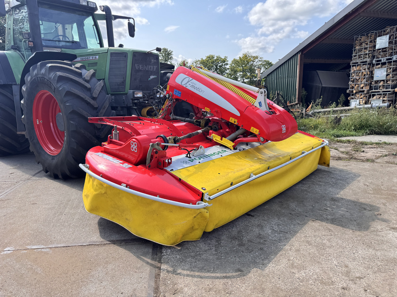 Faucheuse PÖTTINGER Novacat 301 ED Alpha Motion