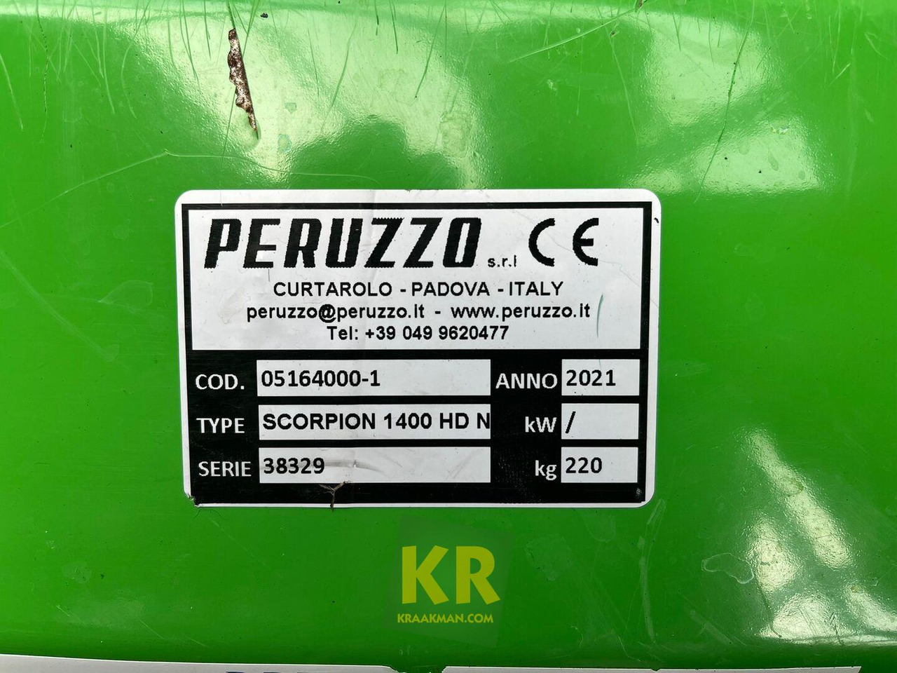 Faucheuse Scorpion 1400 HD Peruzzo