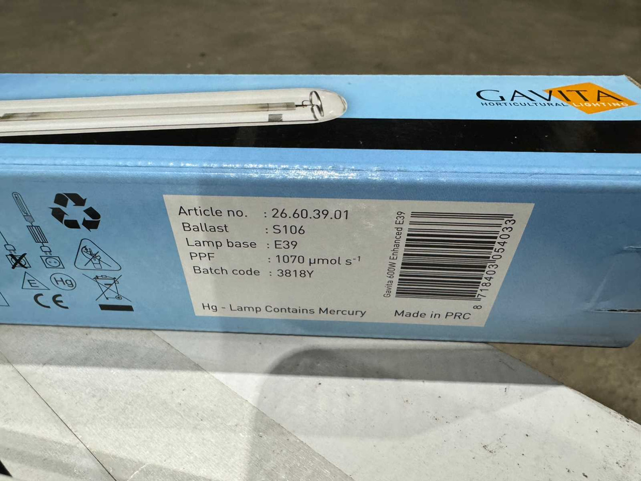 Machine agricole Gavita