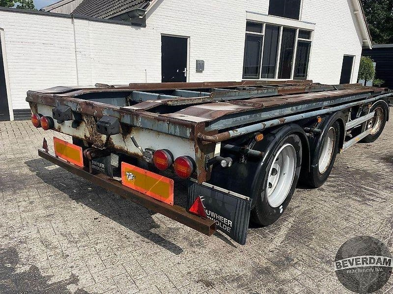 Machine agricole Haldex schamelaanhanger/containerslede