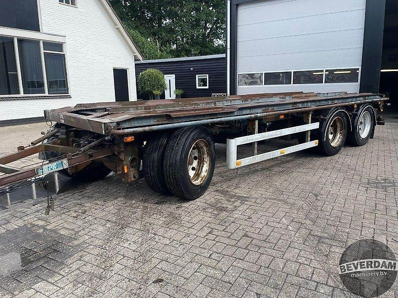 Machine agricole Haldex schamelaanhanger/containerslede