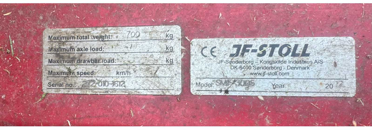 Machine agricole JF-STOLL GXS 9005