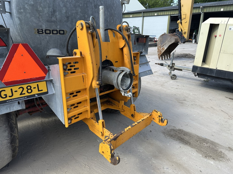 Machine agricole Joskin 8000 TS Steering axle