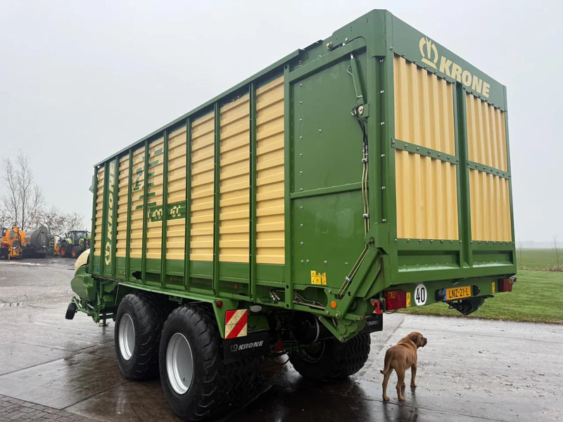 Machine agricole Krone ZX 450 GL Ladewagen 1996 vrachten! Opraapwagen