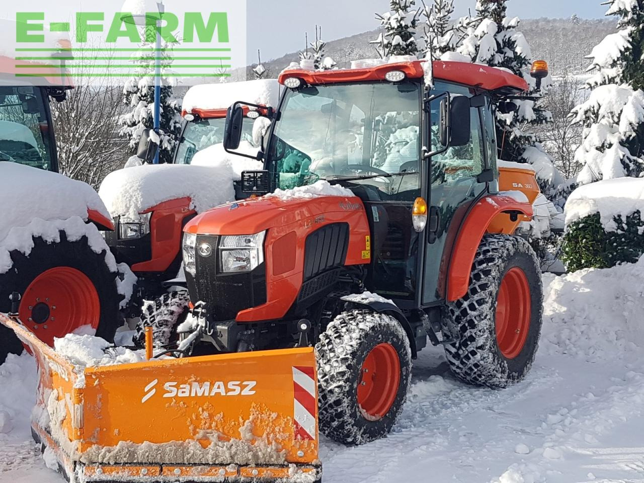 Tracteur agricole Kubota l2-452h winterdienstpaket: photos 8