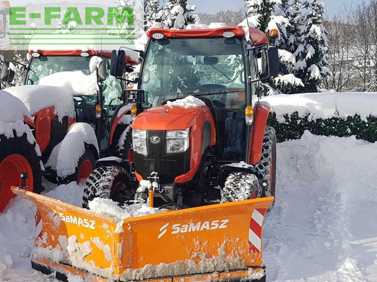 Tracteur agricole Kubota l2-452h winterdienstpaket: photos 6