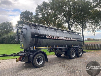 Machine agricole Lindner & Fischer Güllezubringer 24000 