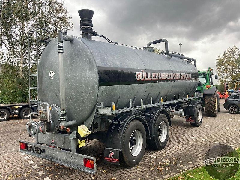 Machine agricole Lindner & Fischer Güllezubringer 24000