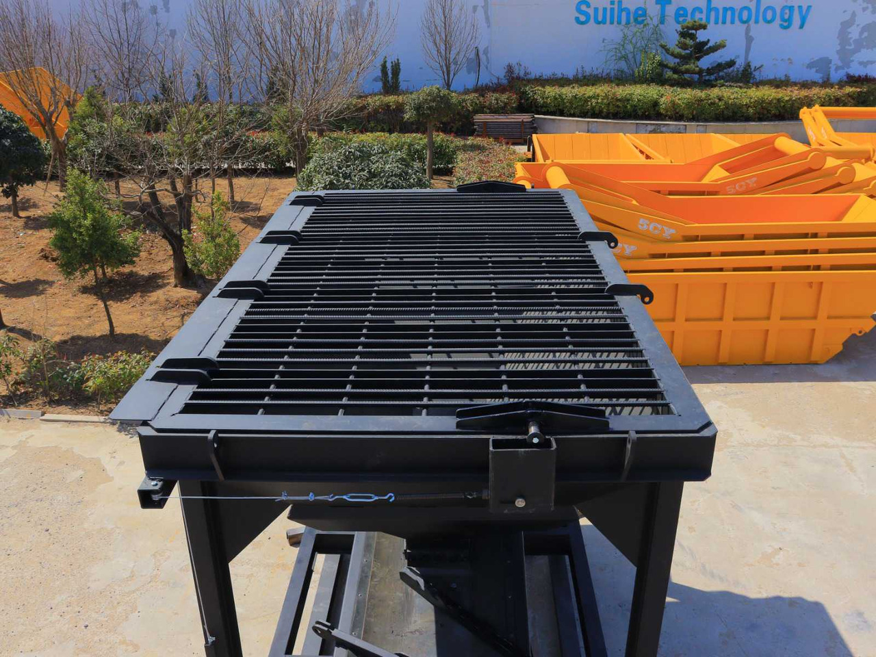 Matériel d'élevage VGT Doseerbak met transportband