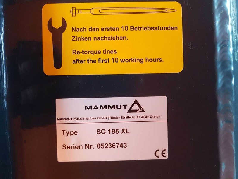 Matériel d'ensilage MAMMUT SC195XL - Silage cutter/Silageschneider/Kuilhapper