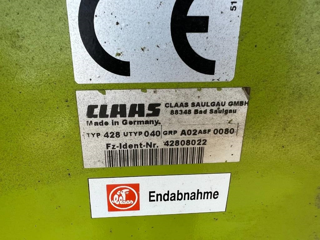 Matériel de jardinage Claas PU 300 HD