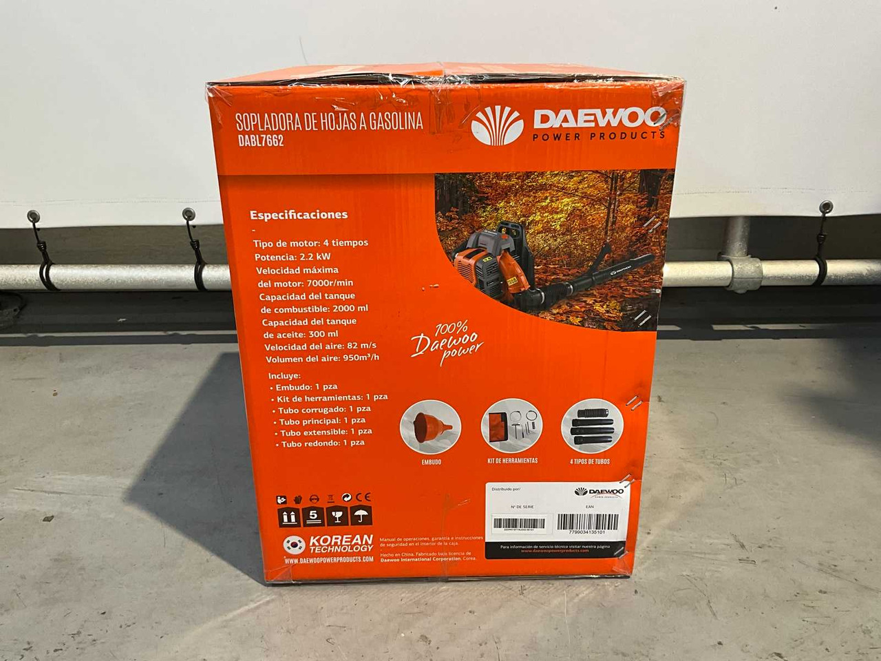 Matériel de jardinage Daewoo DABL7662