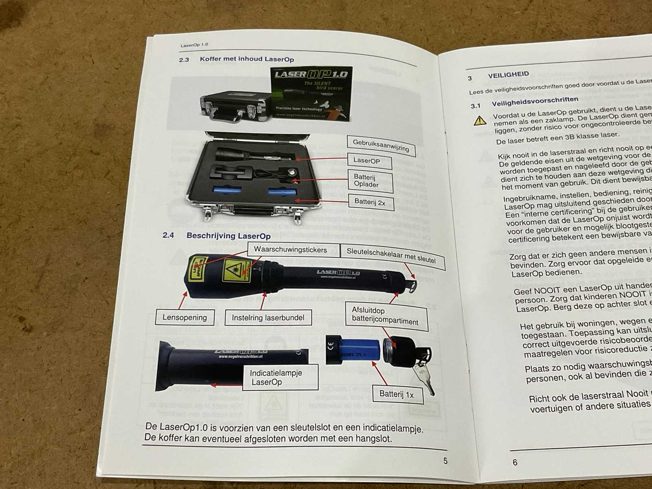 Matériel de jardinage Laser OP 1.0