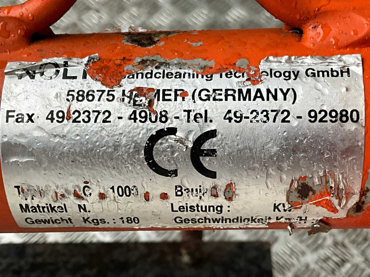 Matériel de jardinage Nolte BC1000