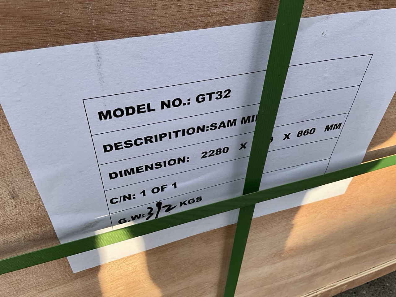 Matériel de jardinage Saw mill GT32