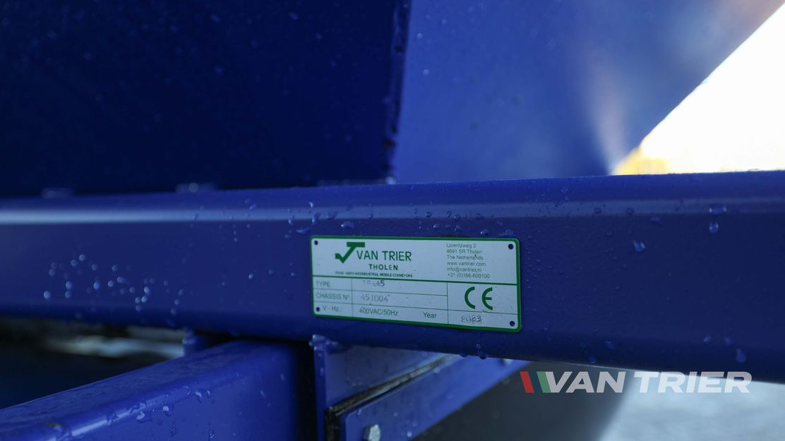 Matériel de stockage Van Trier TR45 Hopper