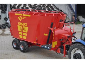 Fimaks Futtermischwagen 20m3 FMV 20 F/ feeding mixer / wóz paszowy - Mélangeuse