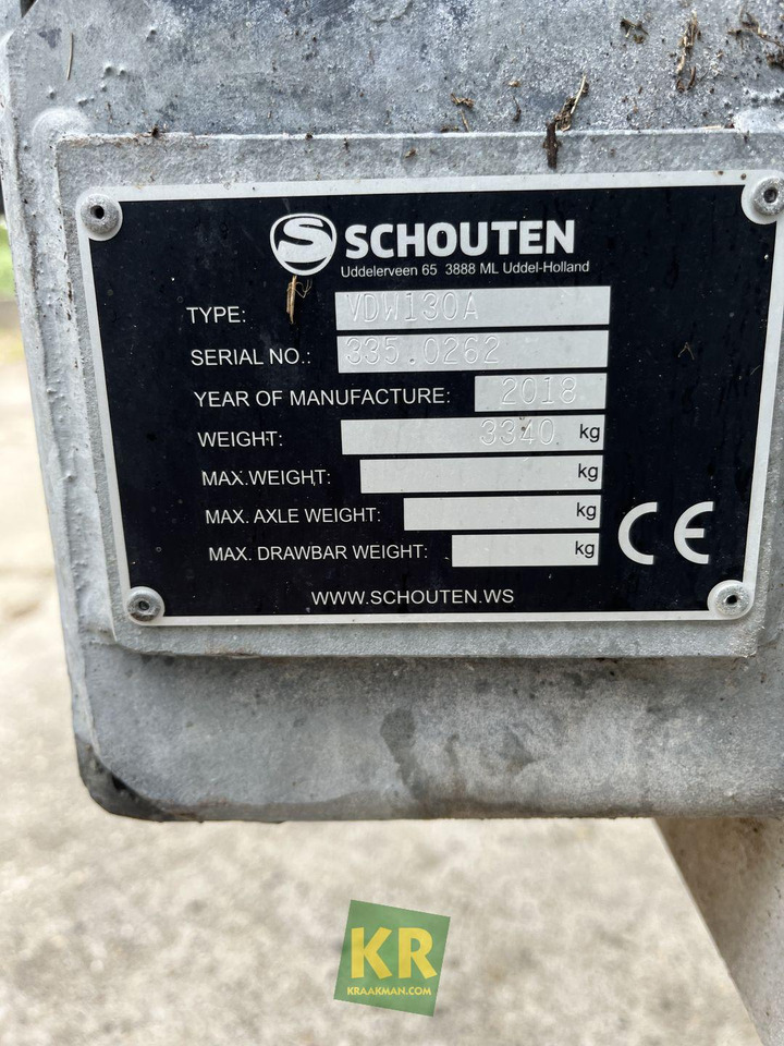 Mélangeuse Schouten VDW 130A