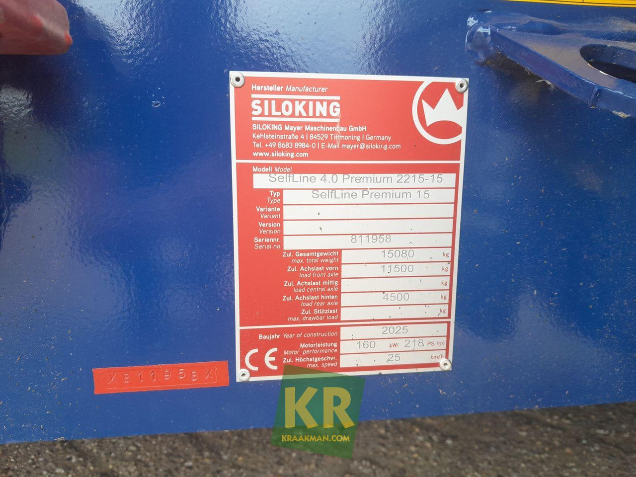 Mélangeuse Selfline Siloking