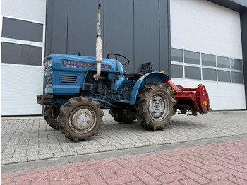 Micro tracteur Hinomoto E-14 met Grondfrees
