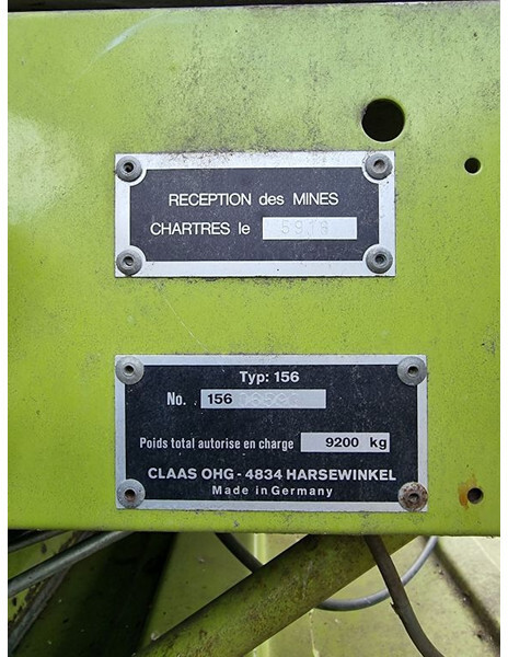 Moissonneuse-batteuse Claas 68s